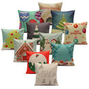 Christmas Candy Series Pillow Cases Home Sofa Square Cushion Cover