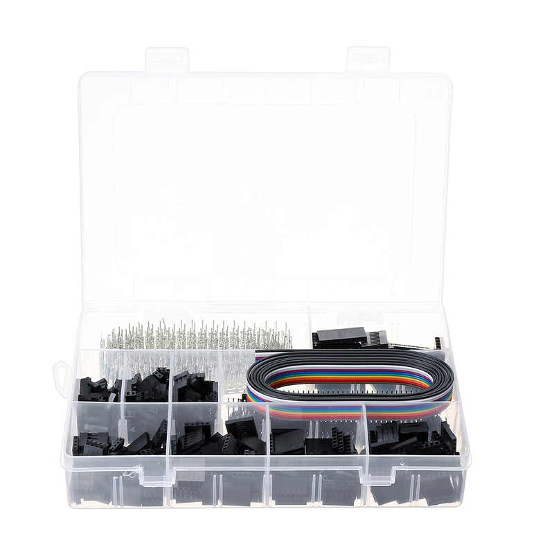 773pcs Wire Crimping Tool Terminal Pins Connectors Housing Cable Plier Set with 1.5M Wire Cable Crimper Plier