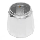 12Cups 600ML Silver Aluminum Moka Pot Octagonal Espresso Coffee Cup Grinder Stove Percolator