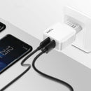 TOPK 12W 2.4A Safety Dual USB Wall Charger EU Adapter for Nokia X6 Xiaomi Mi A2 Pocophone F1