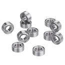 Machifit 10pcs MR74ZZ MR84ZZ Bearings I.D 4mm Double Shielded Miniature Deep Groove Ball Bearing