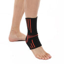BOER 1 Pair Nylon Ankle Support Breathable Outdoor Basketball Football Fitness Ankle Brace