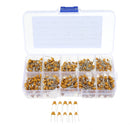 600pcs Ceramic Capacitor Assortment Kit+500pcs Electrolytic Capacitor Assortment Kit