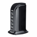 6 Port 1.5V USB Desktop Charger High Frequency Output Quick Charging Station
