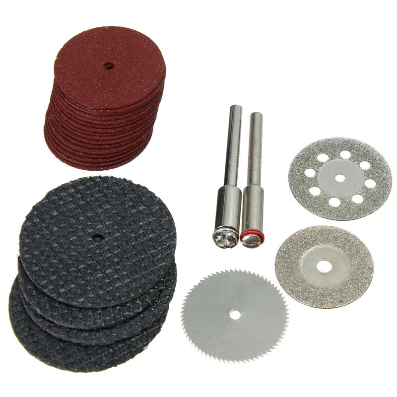 26pcs Rotary Tool Attachment Accessories Set Abrasive Tool For Dremel