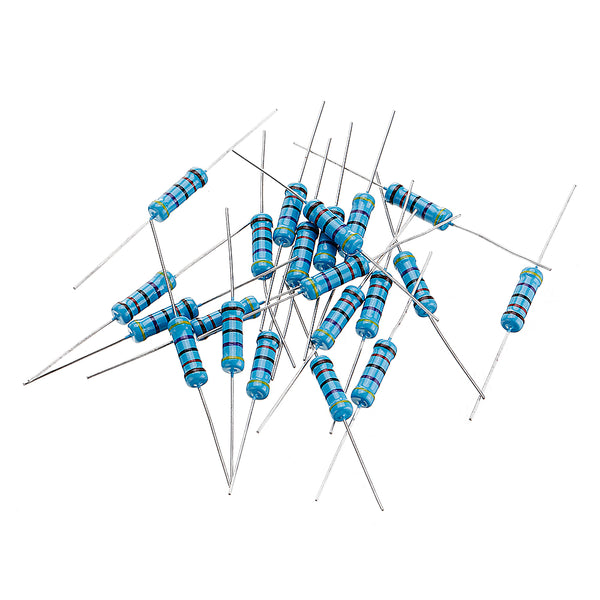 20pcs 2W 47KR Metal Film Resistor Resistance 1% 47K ohm Resistor