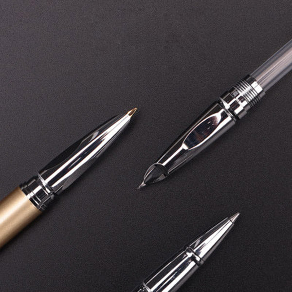 HERO 7006 Fountain Pen Metal Gift Box Set With Three Pens For Business Office Students