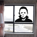 Halloween Decoration Removable Glass Window Wall Stickers Creepy Terror Black Decor Sticker