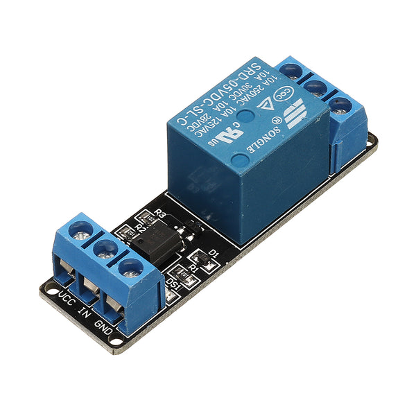BESTEP 1 Channel 5V Low Level Trigger Relay Module Optocoupler Isolation Terminal