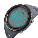 SKMEI 1246 Outdoor Alarm Chronograph Double Time Swimming Sport Men Digital Watch