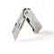 WORKPRO 3pcs Folding Practical Cutter Set Stainless Steel Cutting Box Paper Quick Change Knif e
