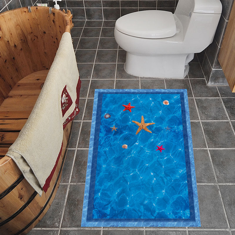 Miico FX82022 3D Starfish Shell Pool Stickers Summer Aquarium Toilet Door Decoration Wall Sticker