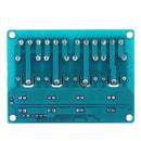 Geekcreit 5V 4 Channel Relay Module For  PIC ARM DSP AVR MSP430 Blue