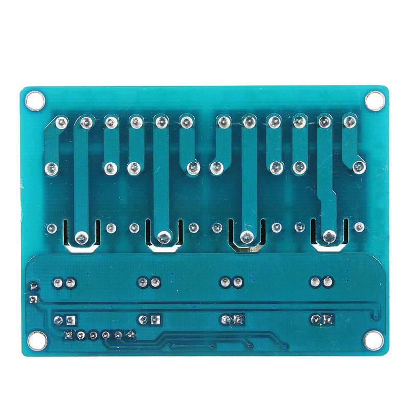 Geekcreit 5V 4 Channel Relay Module For  PIC ARM DSP AVR MSP430 Blue
