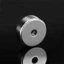 Effetool 2pcs 25mmx10mm 5mm Hole Round Magnet Ring Rare Earth Neodymium Magnet