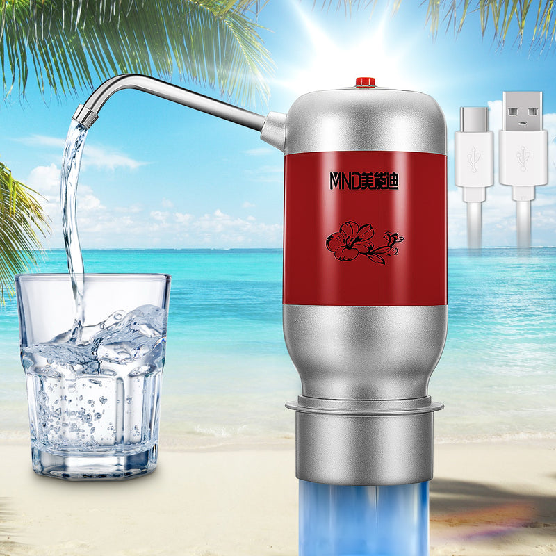 Electric Automatic Water Pump Dispenser Gallon Bottle Drinking With USB Cable Poratable Switch