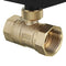 TMOK TK260 1/2" 3/4" 1" 1-1/4" Motorized Electric Brass Ball Valves 3 Wire AC 220V Full Port Valve