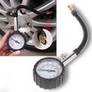 Long Tube Auto Car Bike Motor Tyre Air Pressure Gauge Meter Tire Pressure Gauge Meter Vehicle Tester