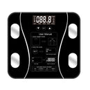 5-180kg Digital Weight Scales LCD Wireless Glass Body Fat Monitor Tracker Scale For Home Gym