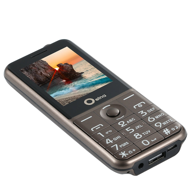 OEINA T18 2.4 Inch 2500mAh Big Battery 3 Sim Card Power Bank bluetooth Flashlight Feature Phone