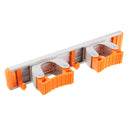 Multifunctional Mop Holder 4 Position Mop and Broom Holder with 5 Hooks Tools Kit