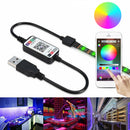 0.5m 2m 3m 5m 5050 Waterproof bluetooth APP Control RGB USB LED Strip Light Outdoor KTV Hotel Home Decor