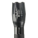 Tactical 90000LM T6 LED Flashlight Zoomable Torch Lamp 18650 Batt Charger Kit Set