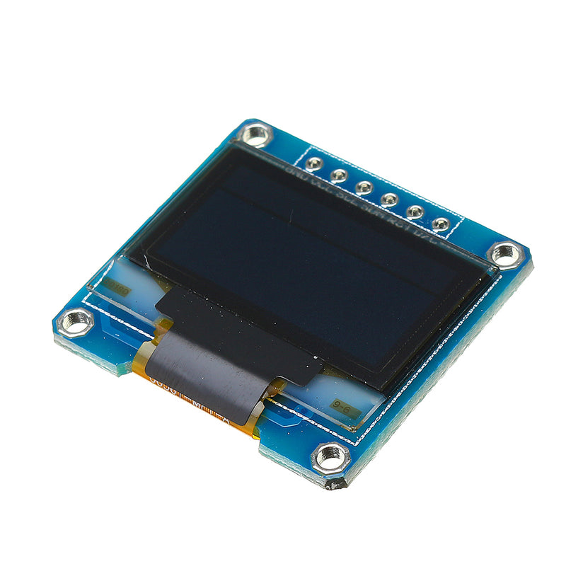 0.96 Inch 6Pin 12864 SPI Blue Yellow OLED Display Module For