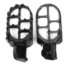Foot Pegs Pit Dirt Bike Aluminium For Yamaha PW50 PW80 TW200 Honda XR/CRF