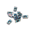 Drillpro 10pcs Blue Nano Coating HRC52 APMT1135PDER NB7010 Carbide Inserts Milling Carbide Inserts