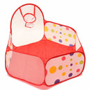 80x90x56mm Portable Ball Shooting Tent With Basket Kids Indoor Outdoor Playing Game Tent