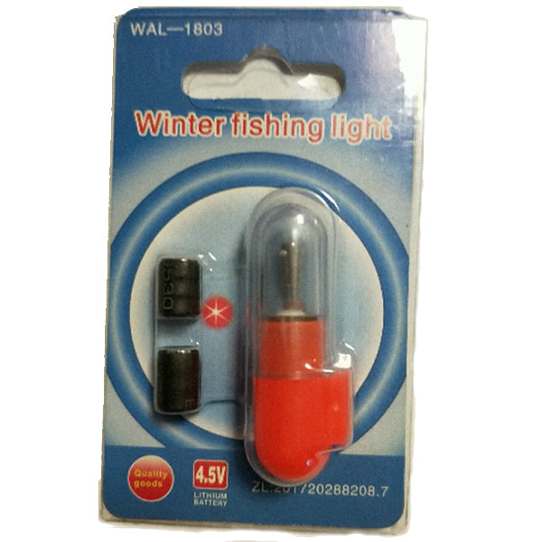 ABS 5cm LED Ice Fishing Lamp Portable Pocket Mini Outdoor Camping Fishing Light