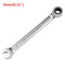 Raitool HT01 Chrome Vanadium Steel Metric Ratchet Spanner Gear Wrench Fixed Head 6-32mm