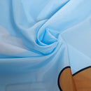 1.8M Cartoon Waterproof Bathroom Bath Shower Curtain Polyester Fabric With 12 Hook