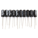 600pcs 12 Value 1uF~470uF Electrolytic Capacitor Assortment Kit 50pcs Each Value