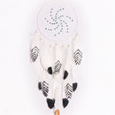 Dreamer White Retro Handmade Indian Dream Catcher Tribal Wall Hanging Decor Ornaments