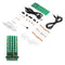 EQKIT Audio Spectrum 8x4 DIY Kit Level Indicator Voice Spectrum Lights Red+Blue Colorful Display