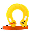 110N Auto/Manual Inflatable Safety Belt Waist Life Jacket Swimming Lifebuoy