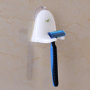 Leaf Shaver Toothbrush Holder Washroom Wall Sucker Suction Cup Hook Razor for Bathroom