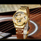 TEVISE 9006 3D Phoenix Dial Display Automatic Mechanical Watch Full Steel Waterproof Unisex Watch