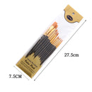 10Pcs Paint Brushes Nylon Hair Brushes for Acrylic Watercolor Painting Artist Professional Painting Kits Drawing Pen