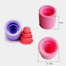 Soap Candle Mold Birthday Wedding Cake Silicone Mould Handmade