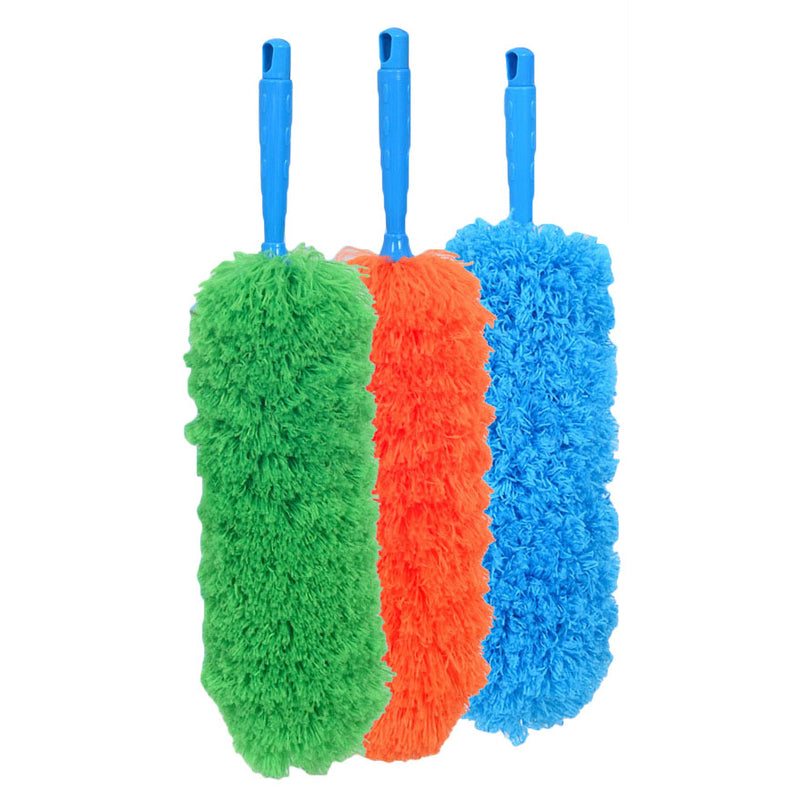 Telescoping Flexible Duster Washable Anti Static Soft Microfiber Cleaning Brush Dust Cleaner