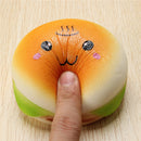 10cm Squishy Hamburger Toy Random Cute Emoji Bread Phone Bag Strap Pendant