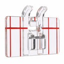 Sewing Machine Parallel Stitch Sewing Tool Simple Mini Clear Plastic Parallel Stitch Foot Presser fo