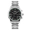 SKMEI 9121 Casual Men Quartz Watch Luxury Stainless Steel Strap Date Display Bussiness Watch