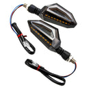 4Pcs 12V Motorcycle Red LED Turn Signal Indicator Lights For Kawasaki/Yamaha/BMW/Honda/KTM
