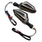 4Pcs 12V Motorcycle Red LED Turn Signal Indicator Lights For Kawasaki/Yamaha/BMW/Honda/KTM