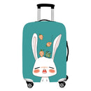 Honana Cute Cartoon Rabbit Elastic Luggage Cover Trolley Case Cover Durable Suitcase Protector