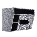 PU Leather Multi-function Tissue Box Desktop Living Room Remote Control Box Wooden Storage Paper Extractio